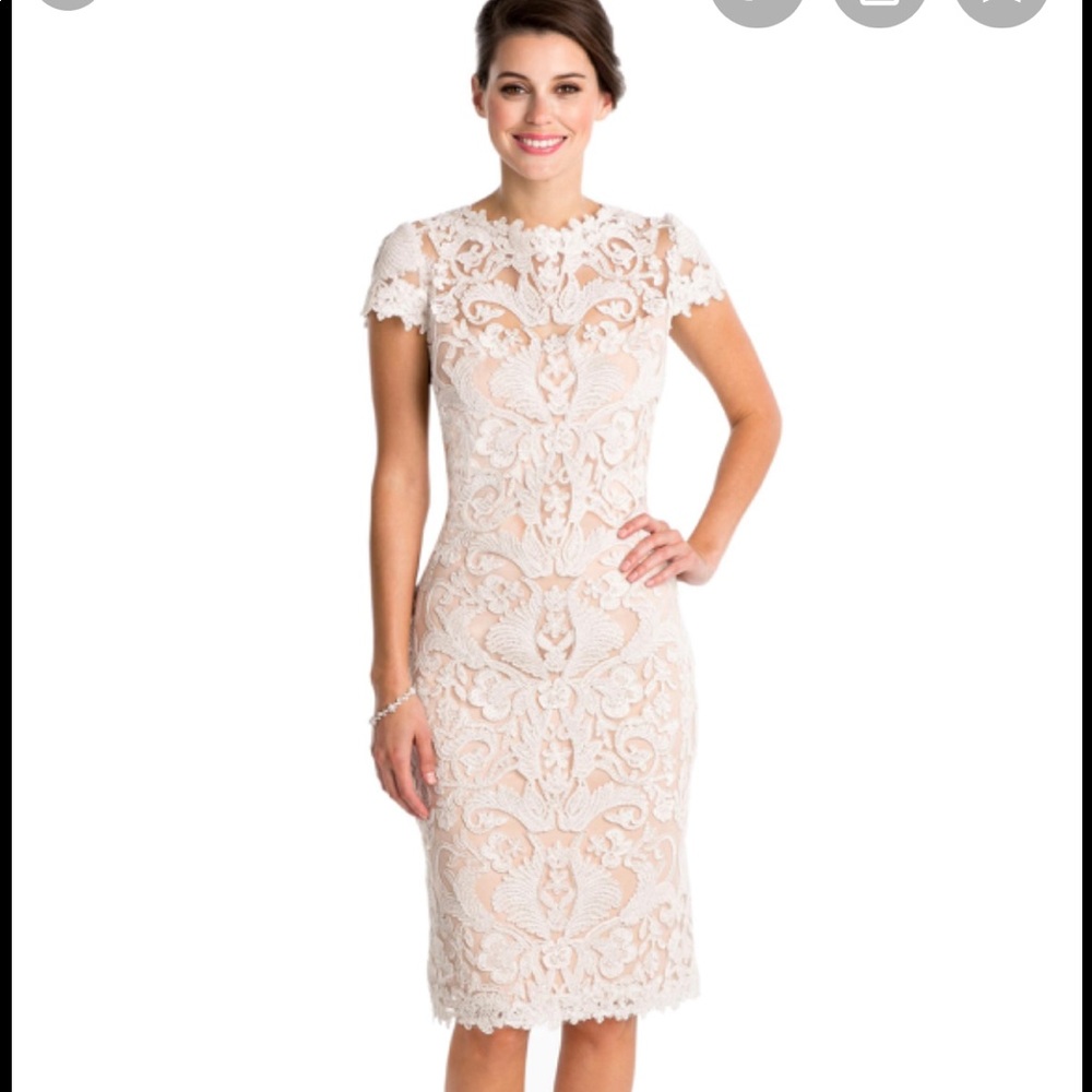 Tadashi Soji Lace Dress Size 8